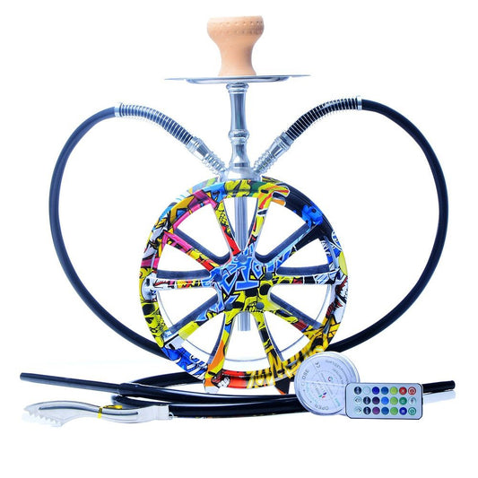 LED Shisha mit USB & Schlauch – Stylisch rauchen & relaxen