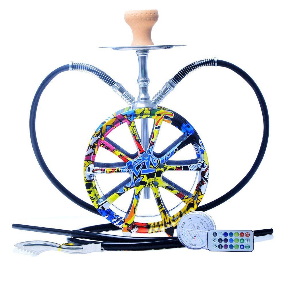 LED Shisha mit USB & Schlauch – Stylisch rauchen & relaxen