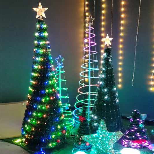 LED Weihnachtsbaum Lichter  â Multi-Funktion mit Fernbedienung