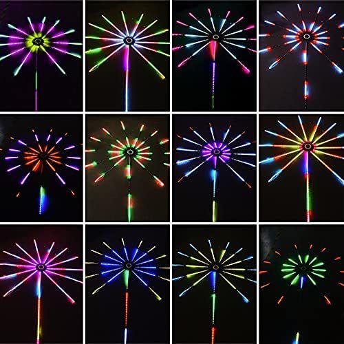 LED Firework Lights â Musik-Sync & Farbwechsel mit Fernbedienung