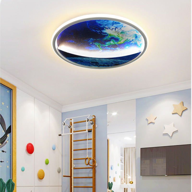 Planet Kinder-Deckenlampe ⨠â Kreatives Smart-Licht mit Augenschutz