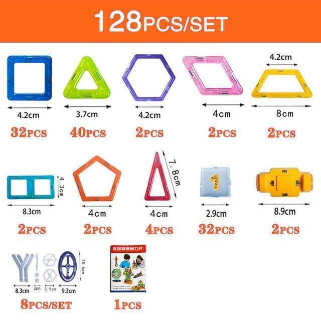 Magnetic Bricks™ – Kreatives Bau-Set für kleine Designer