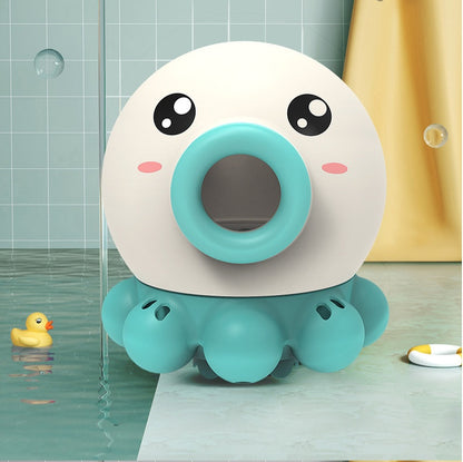 Oktopus Fontänen-Badespielzeug – Drehende Wasserfontäne für Badewanne, Strand & Garten