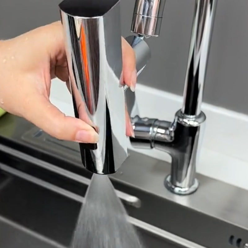 4-in-1 Kitchen Waterfall Pro – Drehbarer Multifunktions-Wasserhahn-Aufsatz