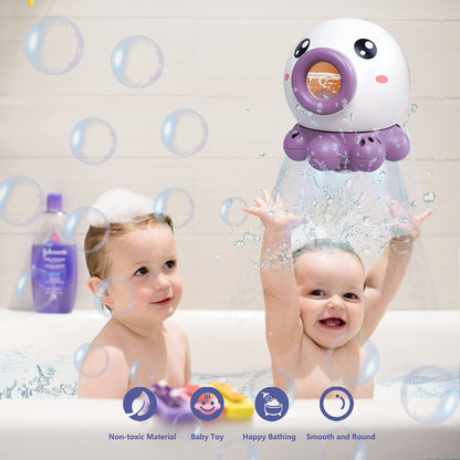 Oktopus Fontänen-Badespielzeug – Drehende Wasserfontäne für Badewanne, Strand & Garten