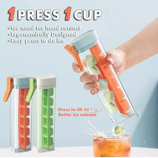Eiswürfelform mit Box ❄️ – Ice Cube Maker & Aufbewahrung