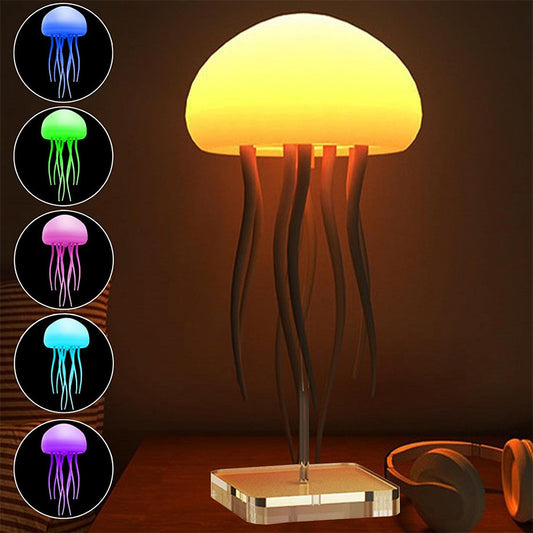 LED Quallen Stimmungslicht  – Nachtlicht & Tischlampe
