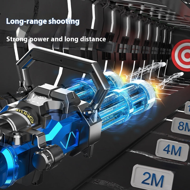 Electric Gatling Wasserblaster – Der rotierende Sommer-Hit!