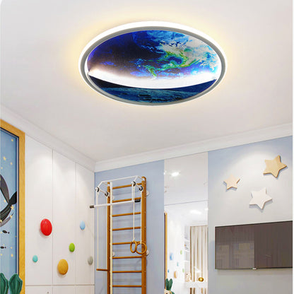Planet Kinder-Deckenlampe ✨ – Kreatives Smart-Licht mit Augenschutz