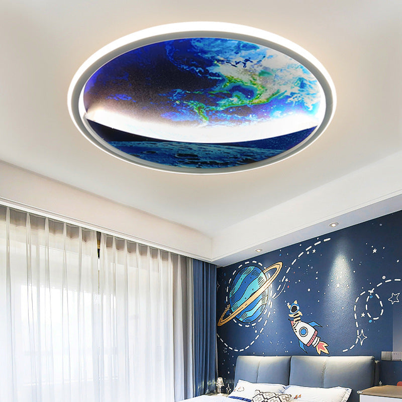 Planet Kinder-Deckenlampe ✨ – Kreatives Smart-Licht mit Augenschutz