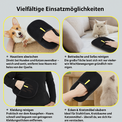 FluffAway™ – Der Handschuh für gepflegte Vierbeiner