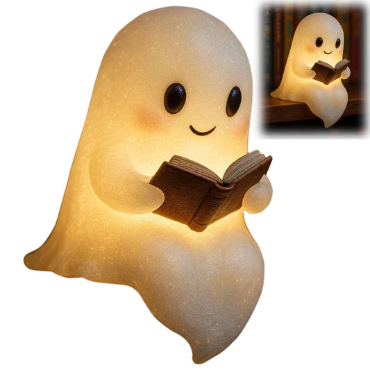 Süßes LED Geister-Nachtlicht  – Kinder Schlaflicht & Halloween-Deko
