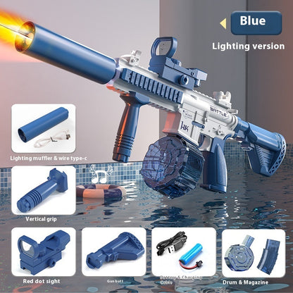 M416 Fire-Blaster – Die elektrische Wasserwaffe mit Feuerspucker-Look!