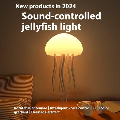 LED Quallen Stimmungslicht  – Nachtlicht & Tischlampe