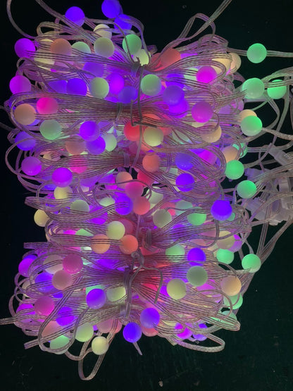 Smart LED Vorhanglichter ✨ – RGB Lichterkette mit App-Steuerung