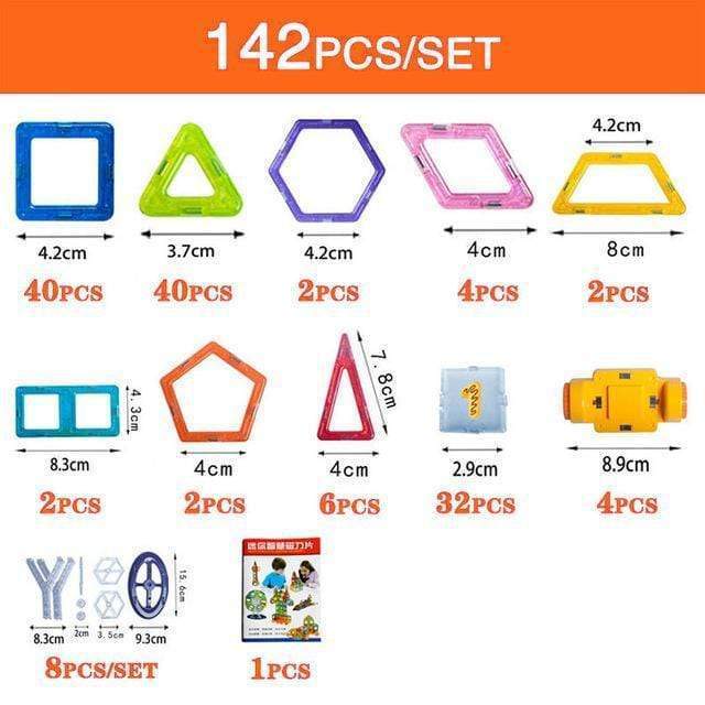 Magnetic Bricks™ – Kreatives Bau-Set für kleine Designer