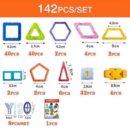 Magnetic Bricks™ – Kreatives Bau-Set für kleine Designer